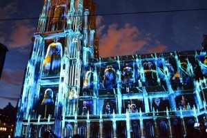 La Strasbourg Illumination de la cathédrale 2