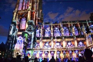 La Strasbourg Illumination de la cathédrale 4