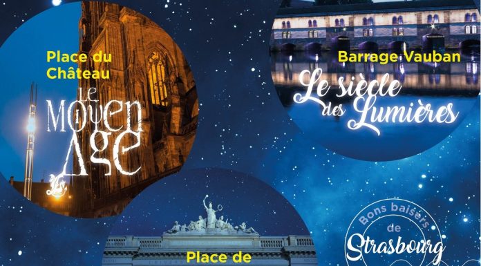 Illuminations de la Cathédrale de Strasbourg 2018 illuminations cathedrale strasbourg 2018, spectacol de lumini catedrala strasbourg, proiectii lumini catedrala, light show cathedral, romani la strasbourg, program spectacol catedrala strasbourg