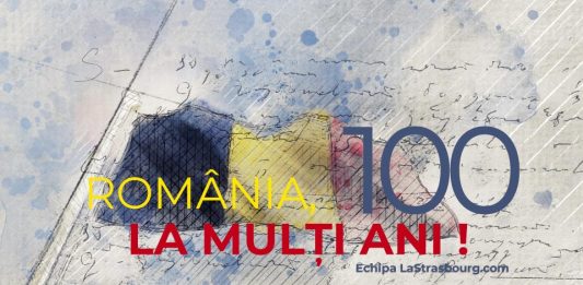1 Decembrie 2018 România, La Mulți Ani! La Multi Ani Romania Romani Diaspora 2018 La Strasbourg cover