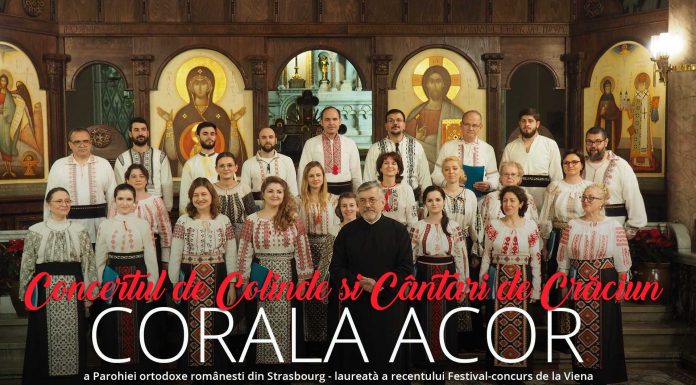 Concert de Craciun ACOR 2018 La Strasbourg Concert Corala ACOR